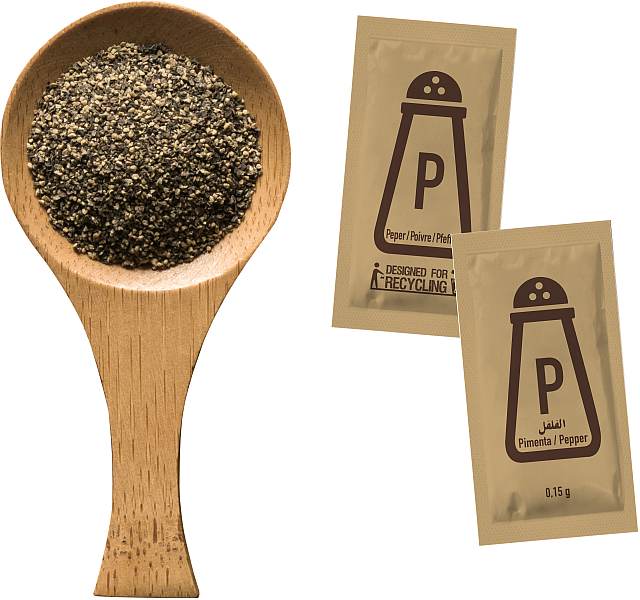 Hellma Pfeffer Sachets neutral 2.000 Portionen a 0,15g | CaterPoint.de