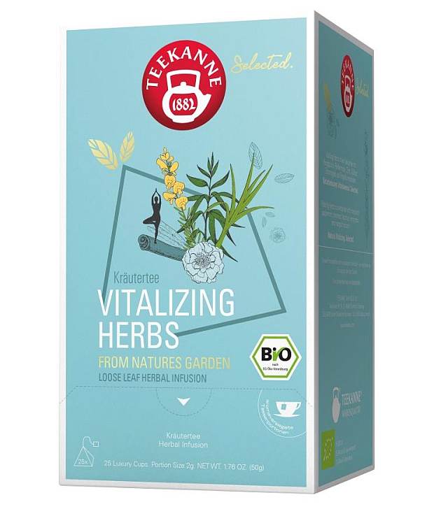 Teekanne Bio Luxury Cup Vitalizing Herbal 25 x 2,0g