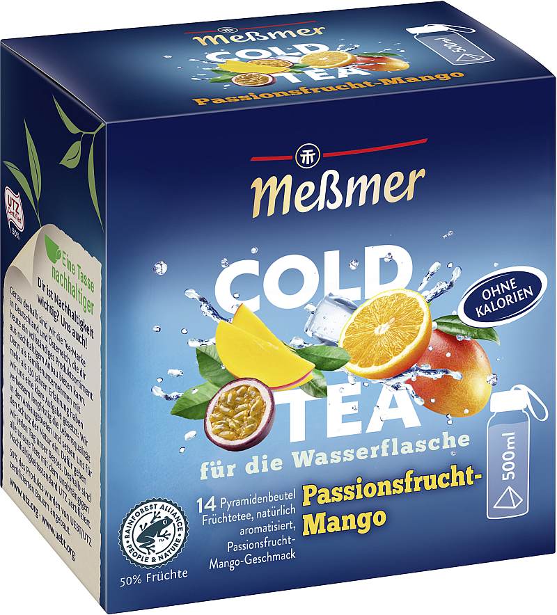 Meßmer COLD TEA Passionsfrucht-Mango 14 x 2,75g