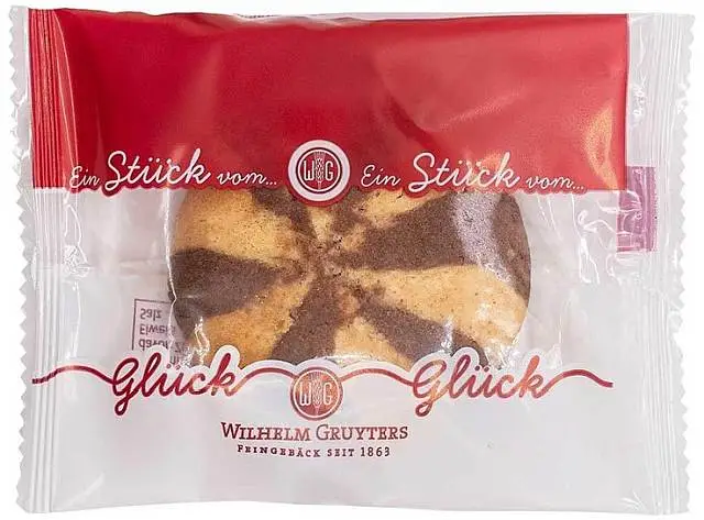 Gruyters Schwarz-Weiss-Cookies mit Mandelcremefüllung | CaterPoint.de