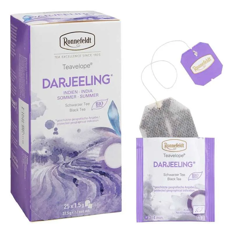 Teavelope-Darjeeling-Bio 25x1,5g | CaterPoint.de Teavelope-Darjeeling-Bio 25x1,5g | CaterPoint.de