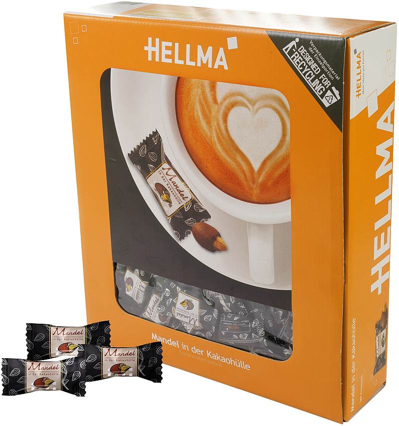 Hellma Mandel in Kakaohülle 380 x 2,4g