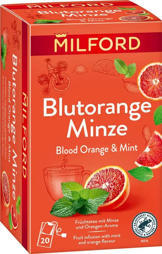 MILFORD Blutorange Minze 20er | CaterPoint.de