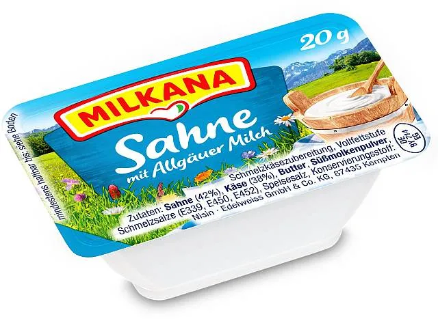 Milkana Portion Sahne 20g| CaterPoint.de Milkana Portion Sahne 20g| CaterPoint.de