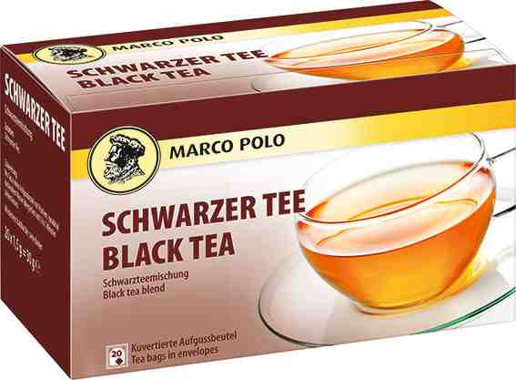 MARCO POLO Schwarzer Tee 20 x 1,5g Tassenportion