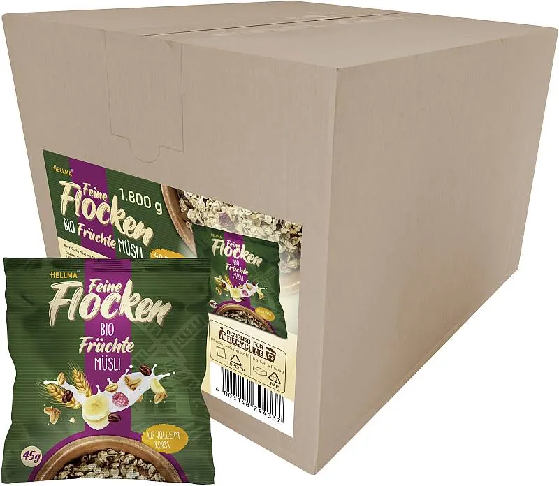 HELLMA BIO Früchte Müsli | CaterPoint.de HELLMA BIO Früchte Müsli | CaterPoint.de