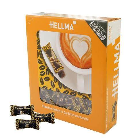 Hellma Espressobohne 380 x 1,1g - Zartbitter