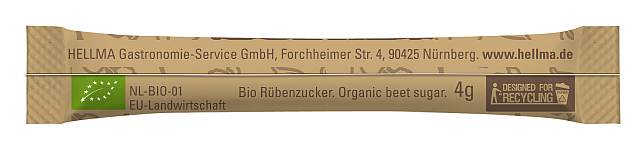 Bio-Rohrzucker Stick 500 x 4g | CaterPoint.de