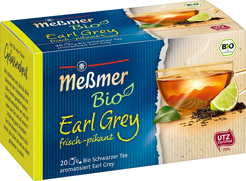Meßmer BIO Earl Grey 20 x 1,75g | CaterPoint.de