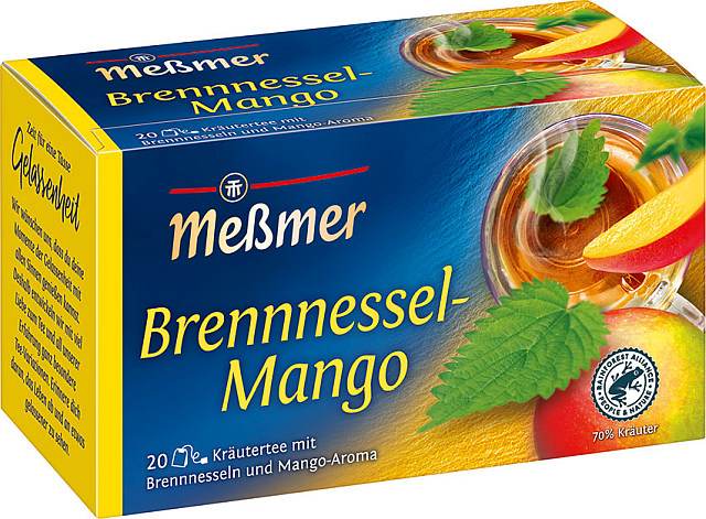 Meßmer Brennnessel-Mango 20 x 1,75g Tassenportion