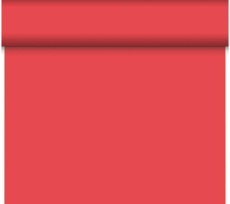 Dunicel® Tête-à-Tête-Tischläufer 0,4 x 24 m Rot