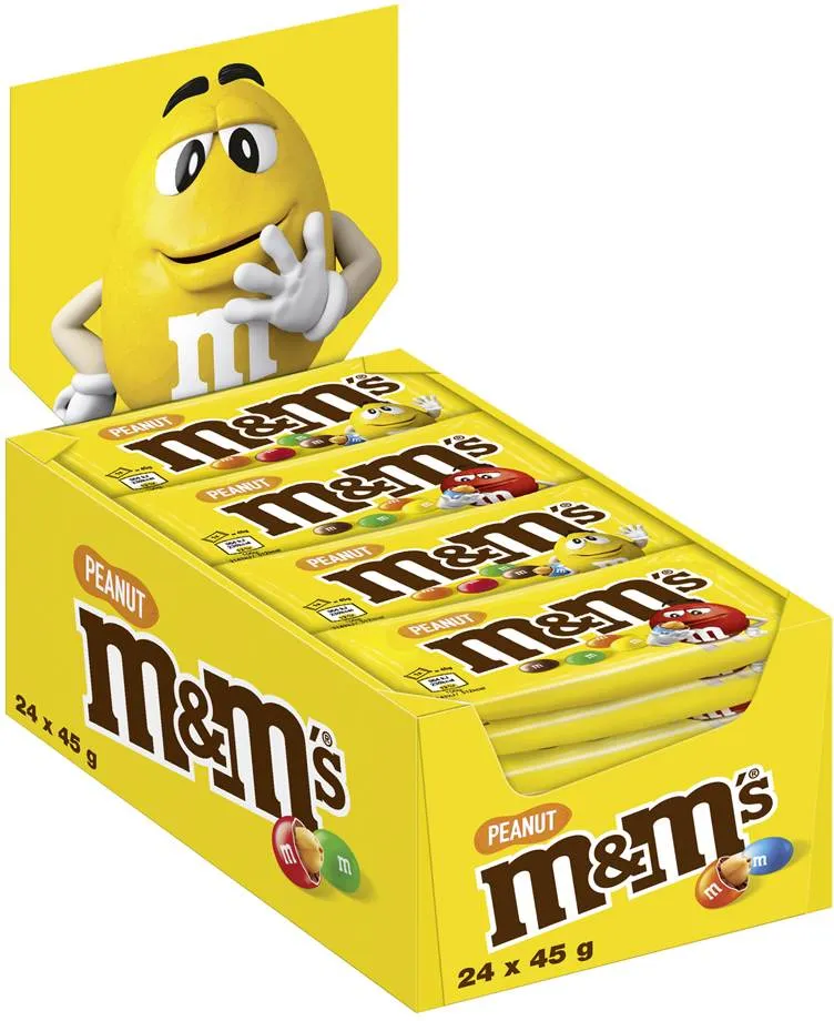 m&m® 24 x 45g Thekendisplay | CaterPoint.de m&m® 24 x 45g Thekendisplay | CaterPoint.de