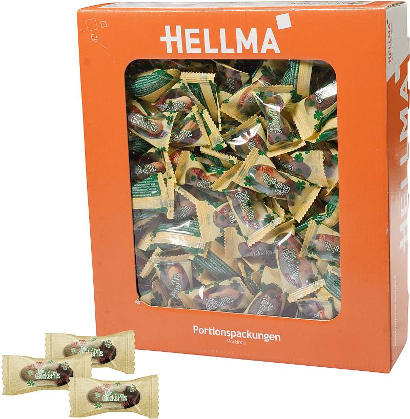 Hellma Glückspilze 150 Stück im Karton