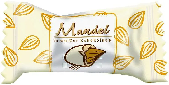 Hellma Mandel in weisser Schokolade | CaterPoint.de Hellma Mandel in weisser Schokolade | CaterPoint.de