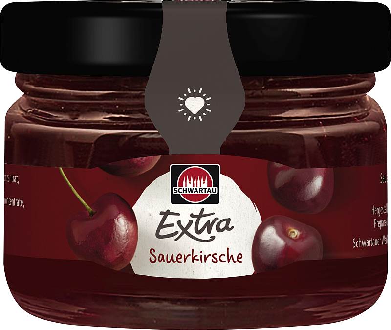 Schwartau Sauerkirsche Minigläser 72 x 28,3g | CaterPoint.de