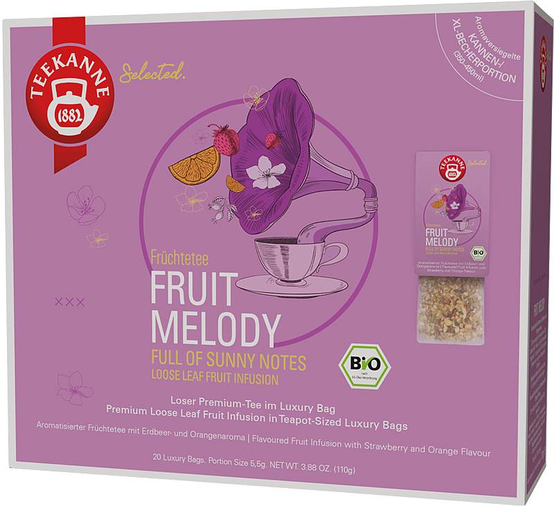 Teekanne Bio Luxury Bag Fruit Melody 20 x 5,5g