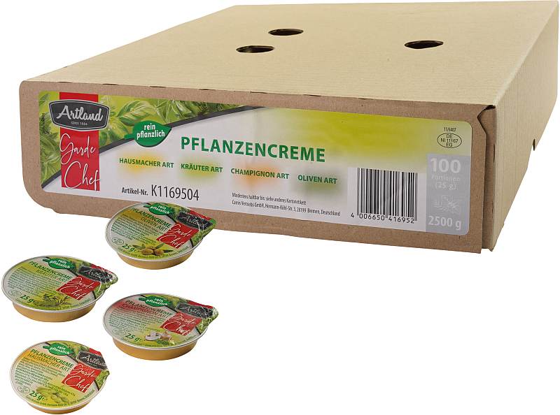 Artland Pflanzencreme-Sortiment 100x25g