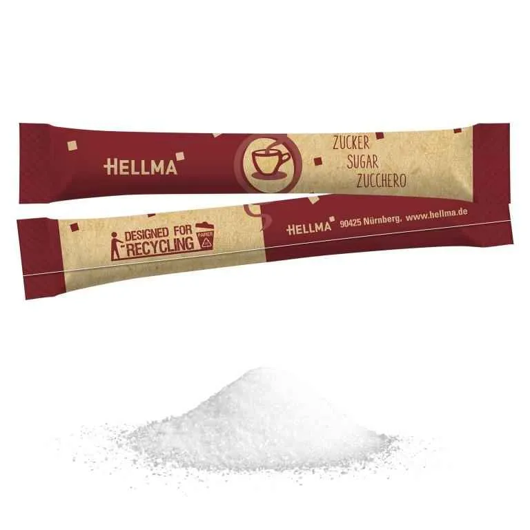 Hellma Zuckersticks 1000 x 4,0g | CaterPoint.de