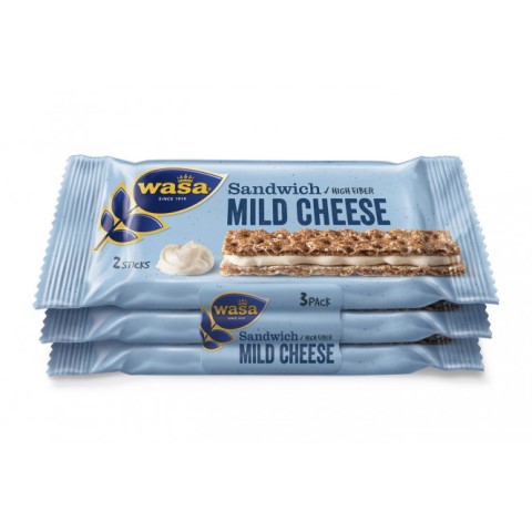 Wasa Sandwich Mild Cheese 8x90g