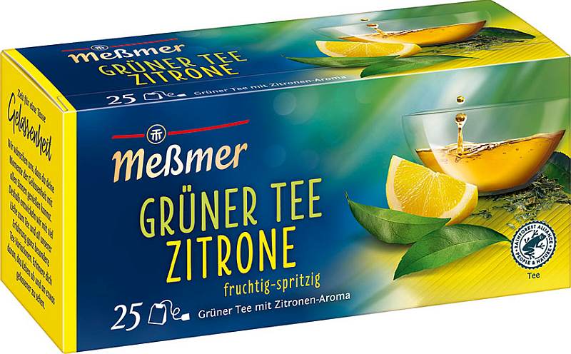 Meßmer Grüner Tee Zitrone 25 x 1,75g