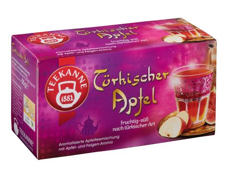 Teekanne Türkischer Apfel 20 x 2,75g Tassenportion
