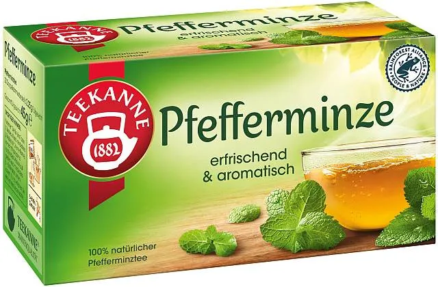 Teekanne Pfefferminze 20 x 2,25g Tassenportion | CaterPoint.de