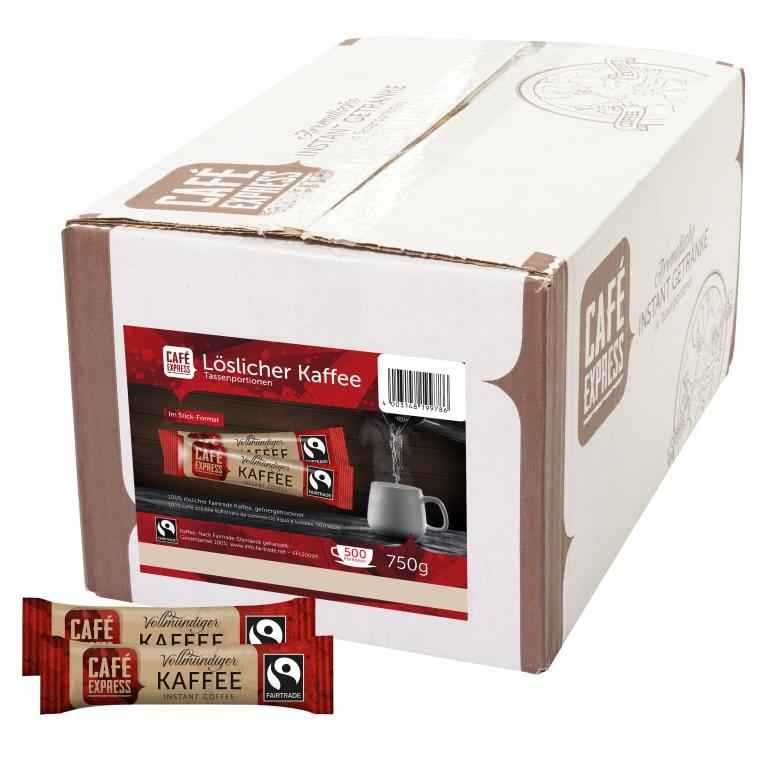 HELLMA Café Express Kaffeesticks 500 Stück