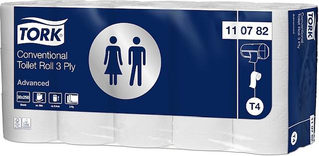 Tork extra weiches Toilettenpapier 30 x 250 Blatt | CaterPoint.de
