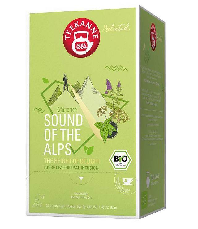 Teekanne Bio Luxury Cup Sound of the Alps 25 x 2,0g