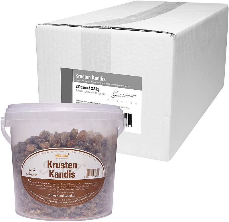 Hellma Krusten Kandis 2500g | CaterPoint.de