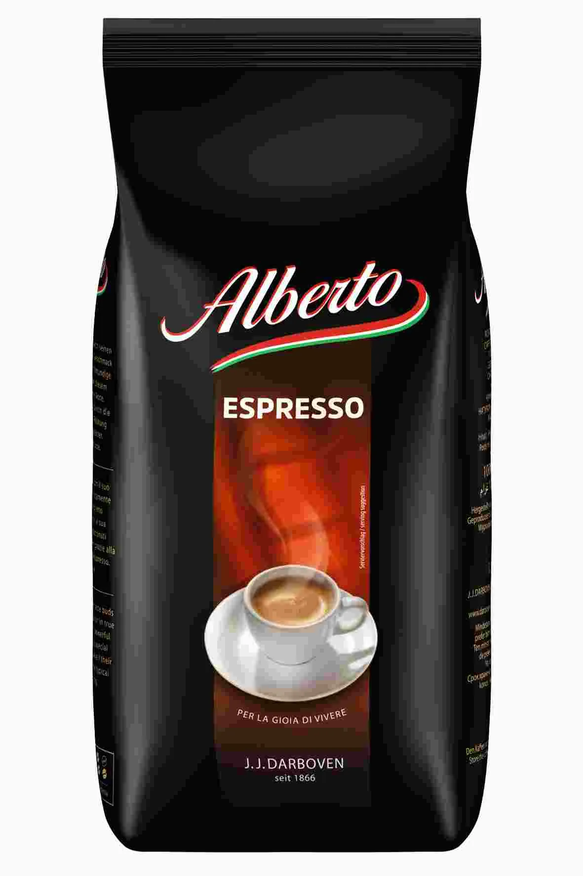 Alberto Espresso 1000g Bohne | CaterPoint.de Alberto Espresso 1000g Bohne | CaterPoint.de