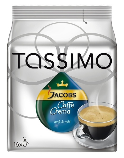 Jacobs Tassimo Caffè Crema 16 x 1 Stück