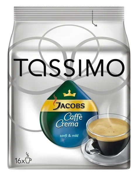 Jacobs Tassimo Caffè Crema 16 x 1 Stück