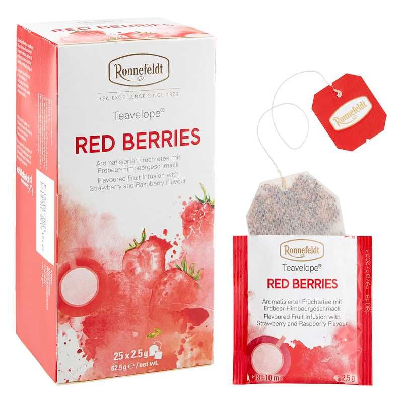 Teavelope-Red-Berries-25 x2,5g | CaterPoint.de
