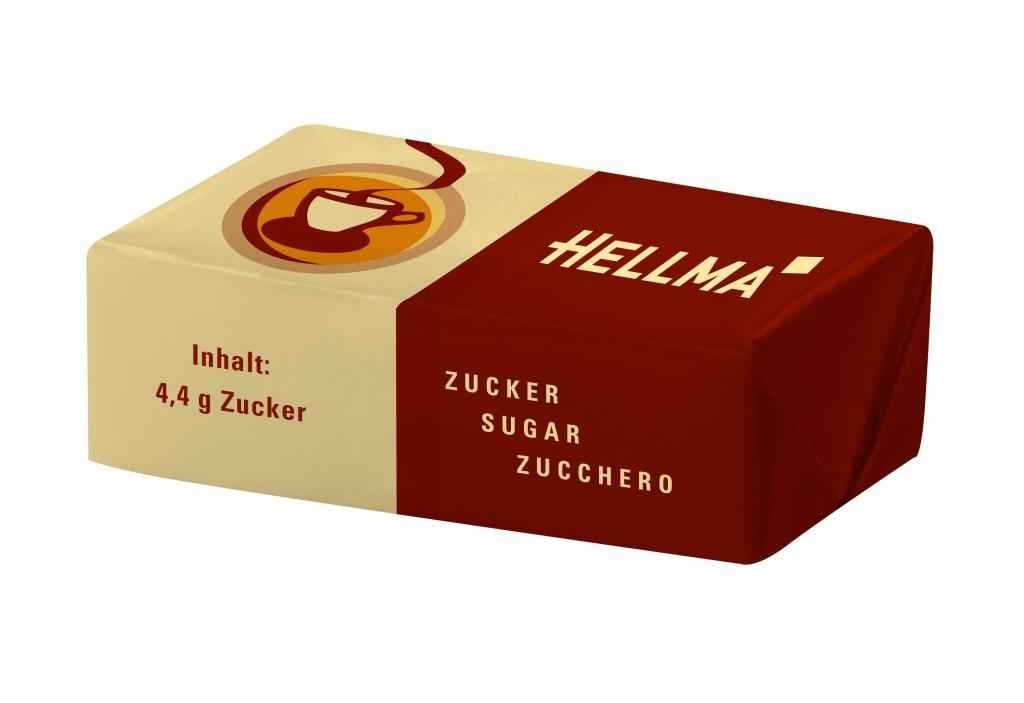 Hellma Würfelzucker 1000 x 4,4g | CaterPoint.de