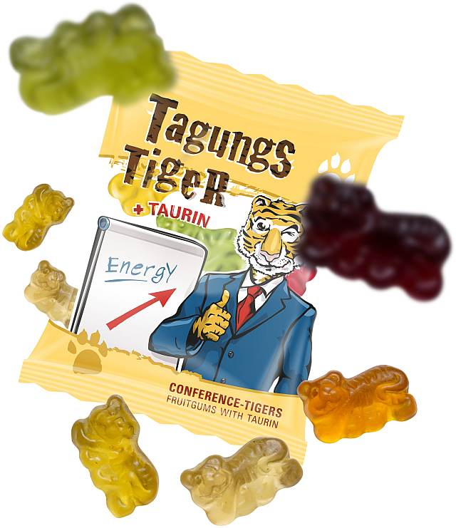 Hellma Tagungstiger - 100 Minibeutel à 8,5g