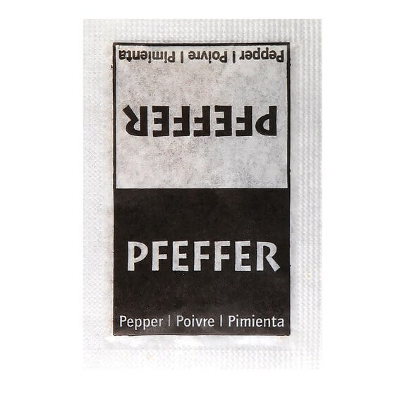 Hela Pfeffersachet  1000 Stück pro Karton à 0,3g | CaterPoint.de