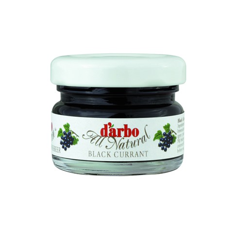Darbo Konfit. schwarze Joh.-Beere 60 Gläser à 28g | CaterPoint.de
