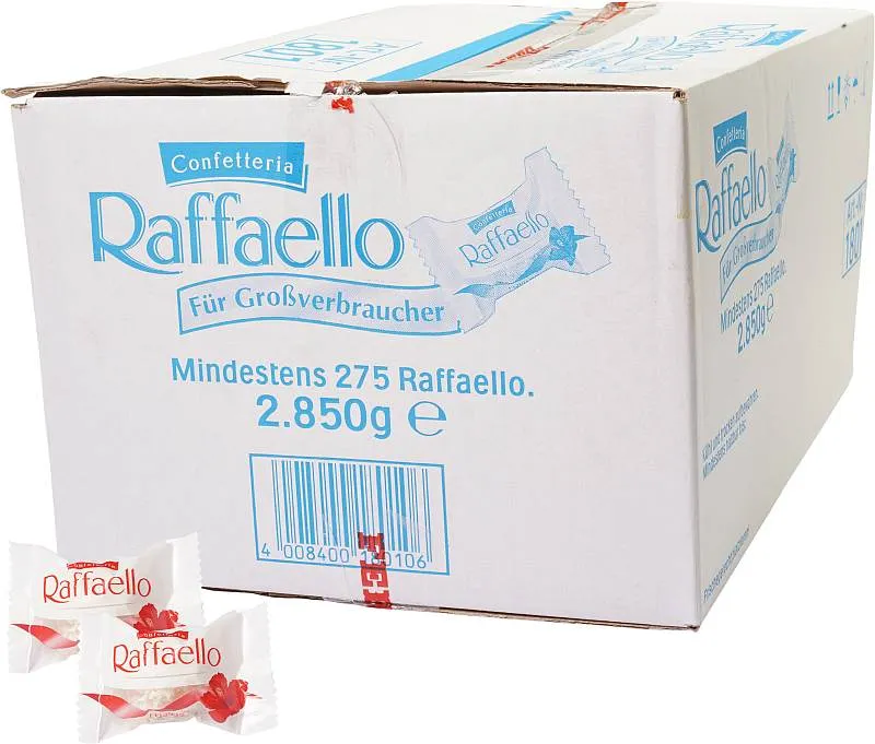 Raffaello Pralinen 285 x 1 Stück | CaterPoint.de Raffaello Pralinen 285 x 1 Stück | CaterPoint.de