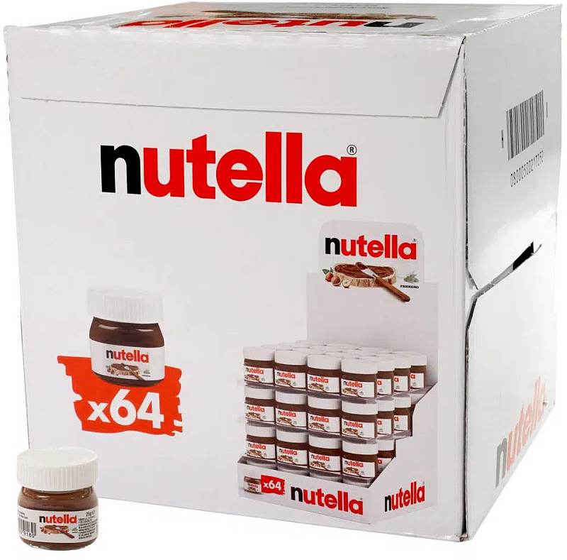 Nutella 64 x 25g per Karton