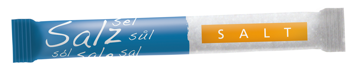 Hellma Salzsticks 750 Stück pro Karton à 1g | CaterPoint.de