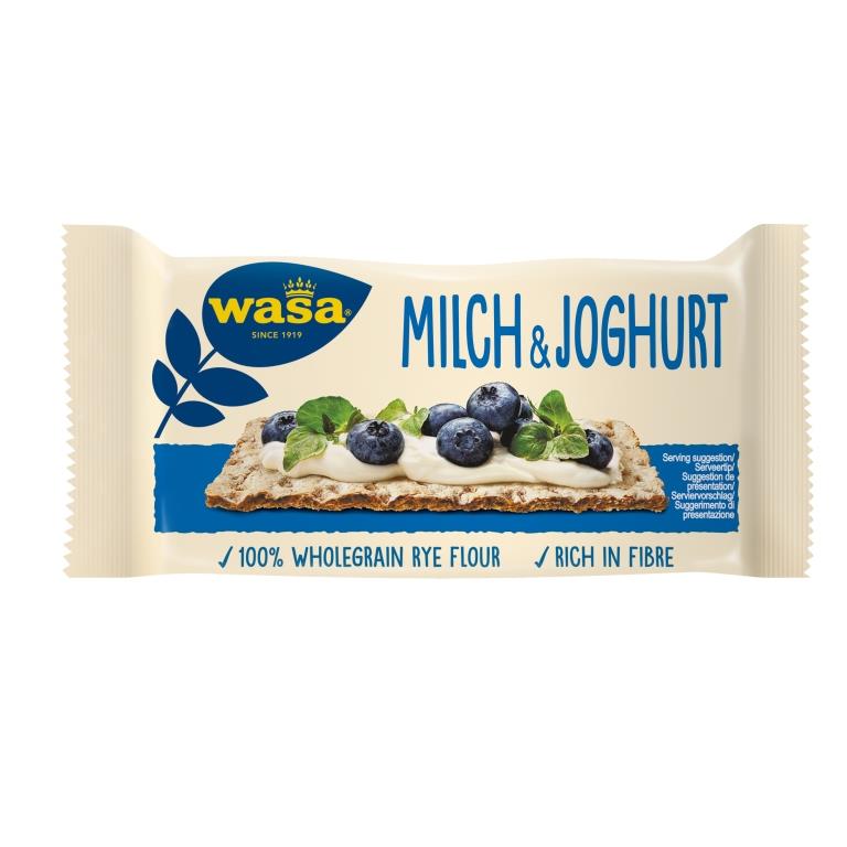 Wasa Milch & Joghurt Knäckebrot 120 x 2 Scheiben | CaterPoint.de