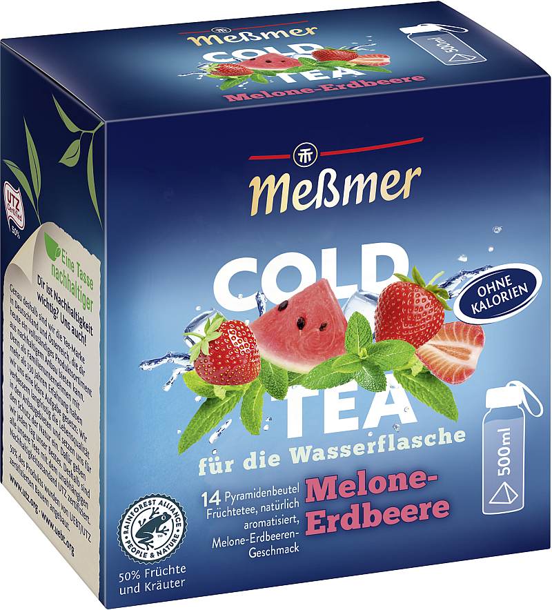 Meßmer COLD TEA Melone-Erdbeere 14 x 2,75g