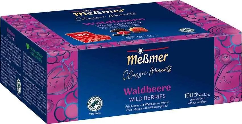 Meßmer Classic Moments Waldbeere 100 x 2,5g Tassenportion | CaterPoint.de Meßmer Classic Moments Waldbeere 100 x 2,5g Tassenportion | CaterPoint.de