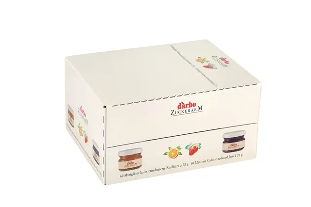 Darbo Konfitüre Erdbeer (Zuckerarm) 60 x 28g Karton | CaterPoint.de Darbo Konfitüre Erdbeer (Zuckerarm) 60 x 28g Karton | CaterPoint.de