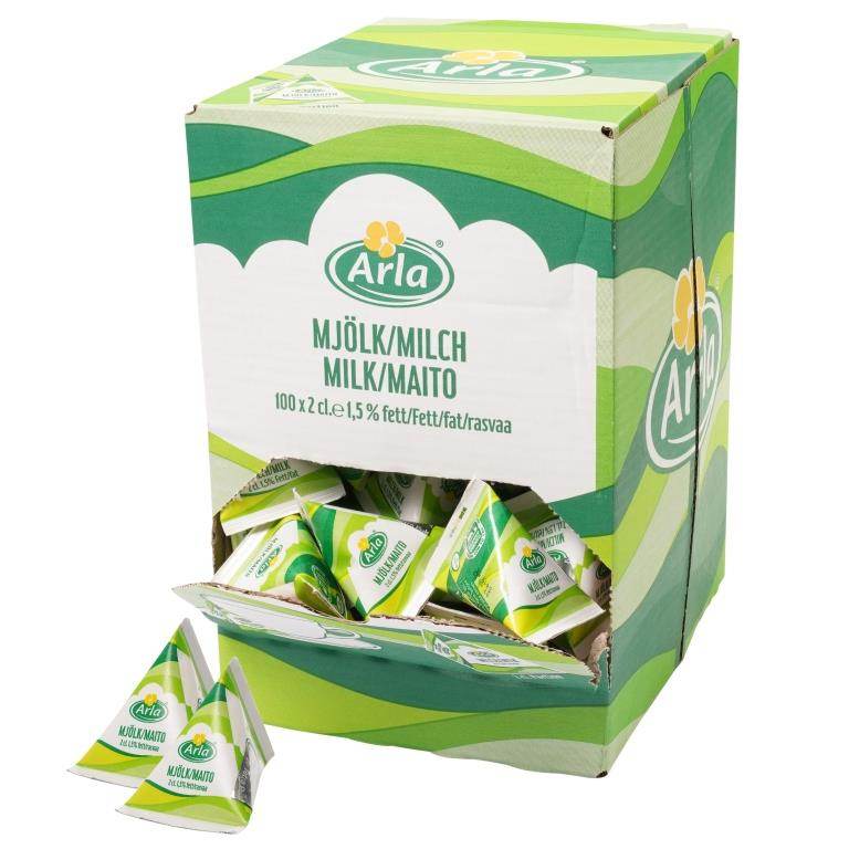 Arla Milch-Portion 1,5% 100 x 20ml