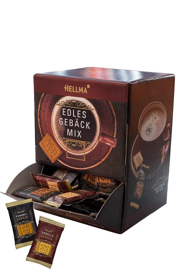 HELLMA Edles Gebäck Mix 125 x 3,5g | CaterPoint.de HELLMA Edles Gebäck Mix 125 x 3,5g | CaterPoint.de