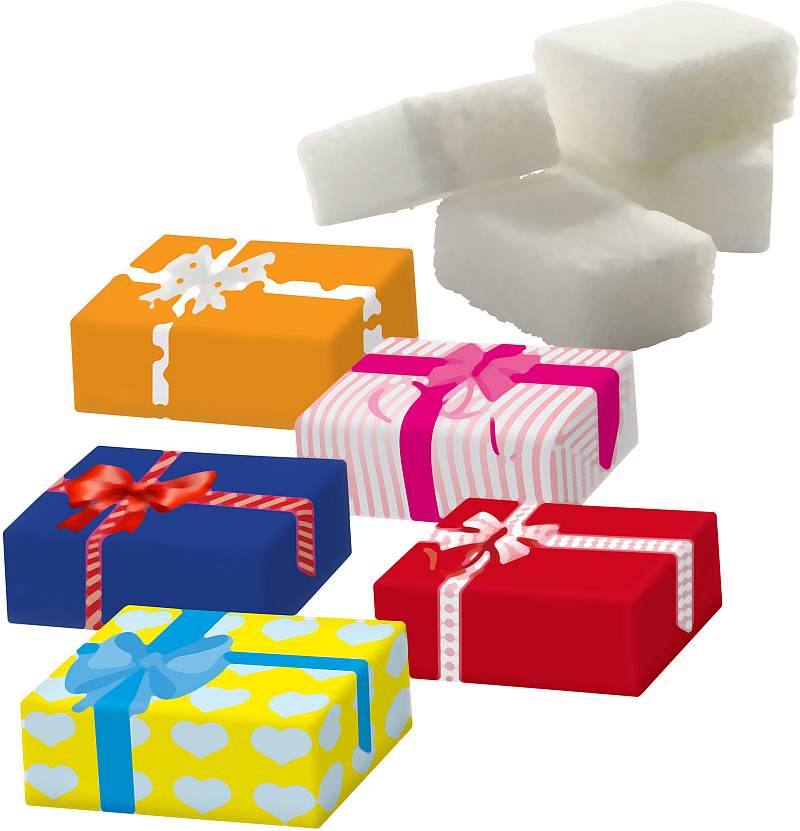 HELLMA CUBUS ZUCKER Süße Päckchen