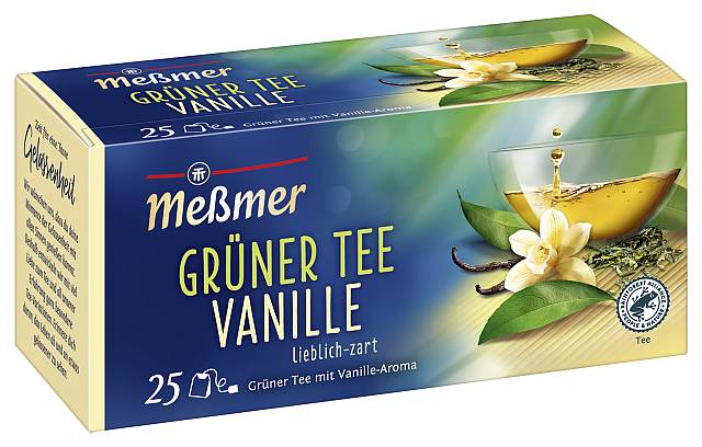 Meßmer Grüner Tee Vanille 25 x 1.75g