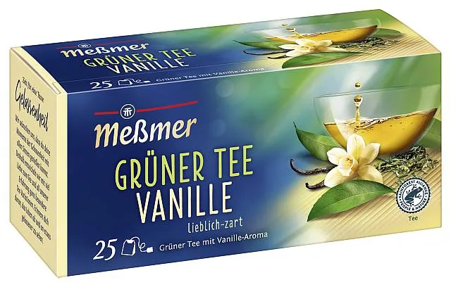 Meßmer Grüner Tee Vanille 25 x 1.75g | CaterPoint.de